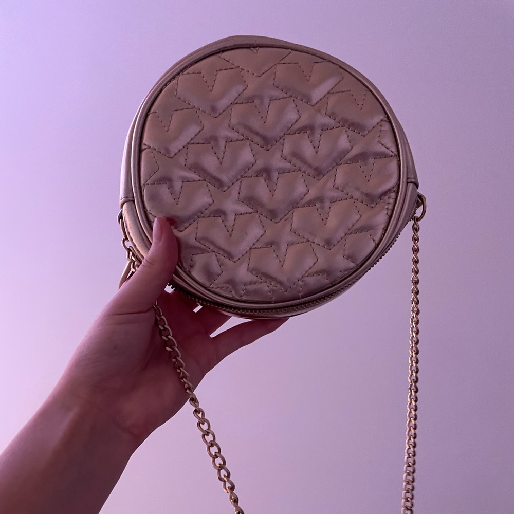 gold young child purse